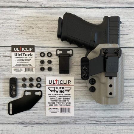 Glock 43 9mm w/ TLR-6 IWB Holster RapidTuck®